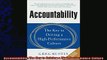 there is  Accountability The Key to Driving a HighPerformance Culture