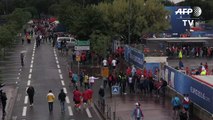 Toulouse - fans arrive for Spain game against Czech Republic