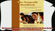 there is  The Nonprofit Handbook Everything You Need To Know To Start and Run Your Nonprofit