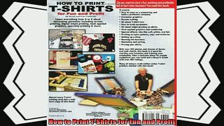 different   How to Print TShirts for Fun and Profit