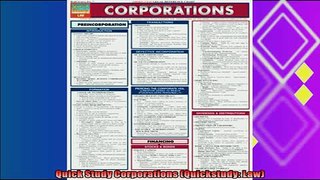 there is  Quick Study Corporations Quickstudy Law