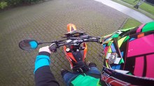 CREW 28  Test Gopro Hero 4 Silver   Beta RR 125 LC