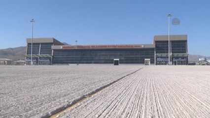 Selahaddin Eyyubi Havalimanı'na 11 Ay Sonra İlk Kez Uçak İndi