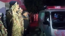 Shaheed Salam_ Guard of Honour to the Martyred Frontier Corps ‪‎Balochistan‬ personnel who embraced shahadat at ‪Quetta