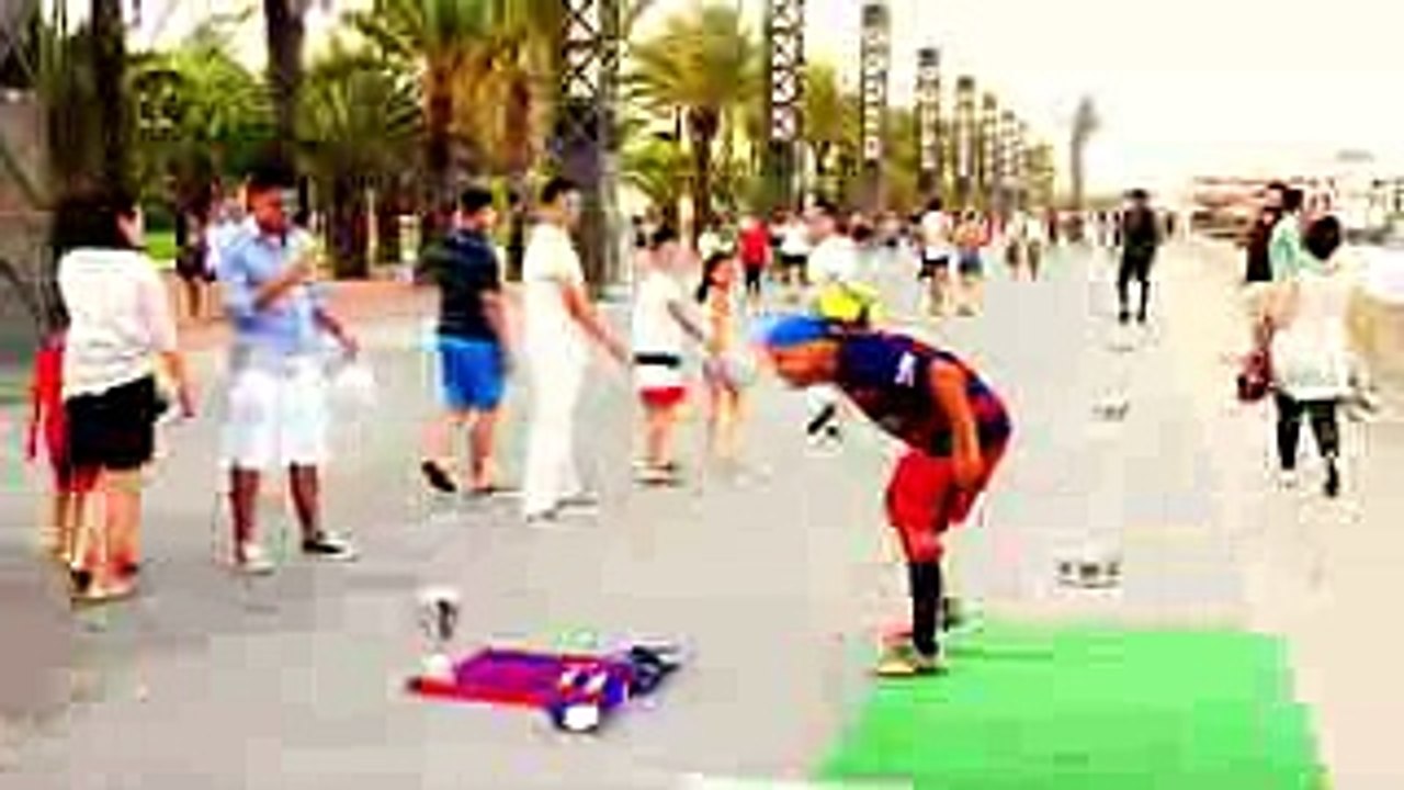 Nice Freestyle Football Skills in Europe, awesome people hd