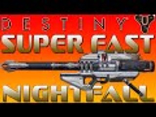 Destiny, Nightfall Boss Fight in 5 Seconds.