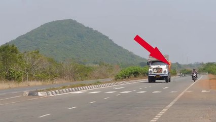 Real ghost caught at NH 10 Scary - ghost caught on camera