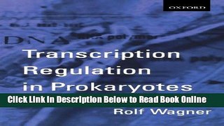 Download Transcription Regulation in Prokaryotes  PDF Free