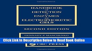 Read Handbook of Detection of Enzymes on Electrophoretic Gels, Second Edition  Ebook Free