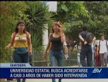 Universidad de Guayaquil inicia proceso de acreditación para salir de categoría D