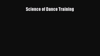 Download Science of Dance Training PDF Free