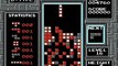 Tetris NES - 25 Lines at Level 16 High 4 Clear + More