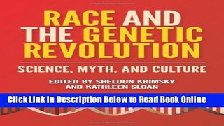 Download Race and the Genetic Revolution: Science, Myth, and Culture  Ebook Online