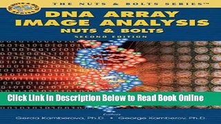 Read DNA Array Image Analysis: Nuts   Bolts (Nuts   Bolts series)  Ebook Free
