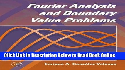 Download Fourier Analysis and Boundary Value Problems  PDF Online