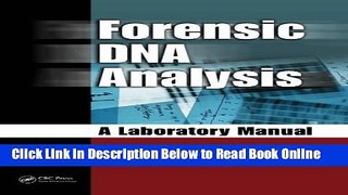 Read Forensic DNA Analysis: A Laboratory Manual  Ebook Free