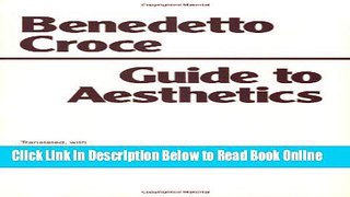 Read Guide to Aesthetics  Ebook Free
