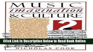 Read Music, Imagination, and Culture (Clarendon Paperbacks)  Ebook Free