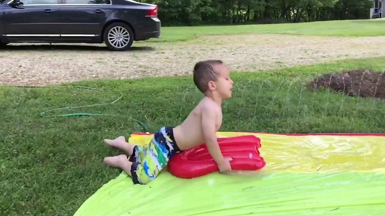 12 Epic Slip And Slide Fails In 90 Seconds