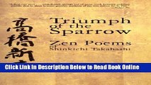 Download Triumph of the Sparrow: Zen Poems of Shinkichi Takahashi  PDF Free