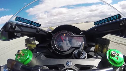 Sport Rider/Brock's Performance Kawasaki Ninja H2 project bike goes 226.9 mph