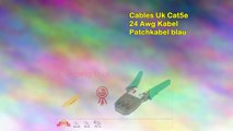 Cables Uk Cat5e 24 Awg Kabel Patchkabel blau