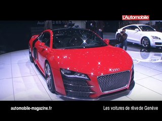 Les voitures de rêve de Genève