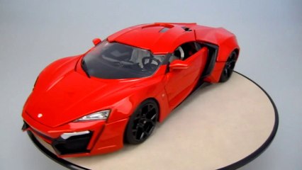 LYKAN HYPERSPORT FAST & FURIOUS 7 Jada 1/18