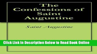 Download The Confessions of Saint Augustine  Ebook Free