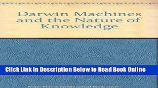 Download Darwin, Machines, and the Nature of Knowledge  PDF Free