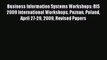 Read Business Information Systems Workshops: BIS 2009 International Workshops Poznan Poland