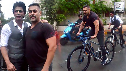 Shah Rukh Khan Salman Khan-"Yeh Dosti" | Cycle Ride