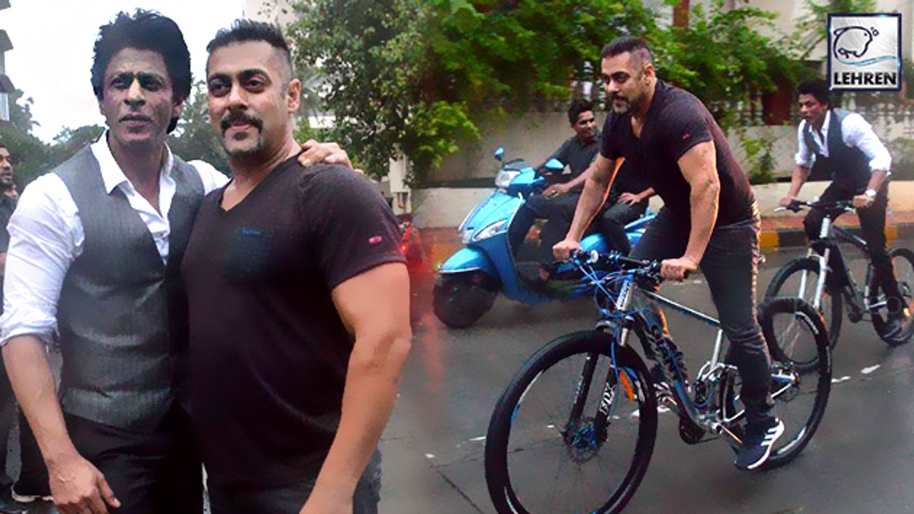 Shah Rukh Khan Salman Khan-"Yeh Dosti" | Cycle Ride