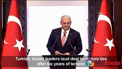 Turkish, Israeli leaders laud deal to restore ties after six years of tension