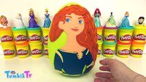 Merida Sürpriz Yumurta Oyun Hamuru - Disney Prensesleri, MLP, Shopkins, Emoji, Minyonlar
