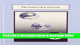 Download The Limits of Language: A Comparative Study of Kant, Wittgenstein, and Lao Tzu  PDF Online