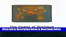 Read The Power of Dialogue: Critical Hermeneutics after Gadamer and Foucault (Studies in