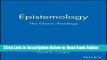 Download Epistemology: The Classic Readings (Philosophy: The Classic Readings)  PDF Online