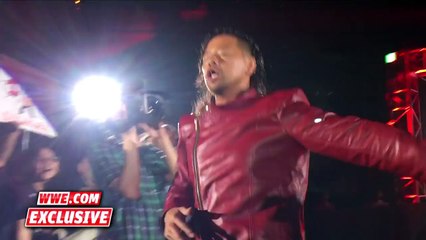 Wild reaction for Shinsuke Nakamura's return home