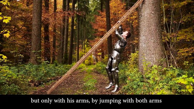 Possible de courir en armure comme au moyen-age ?