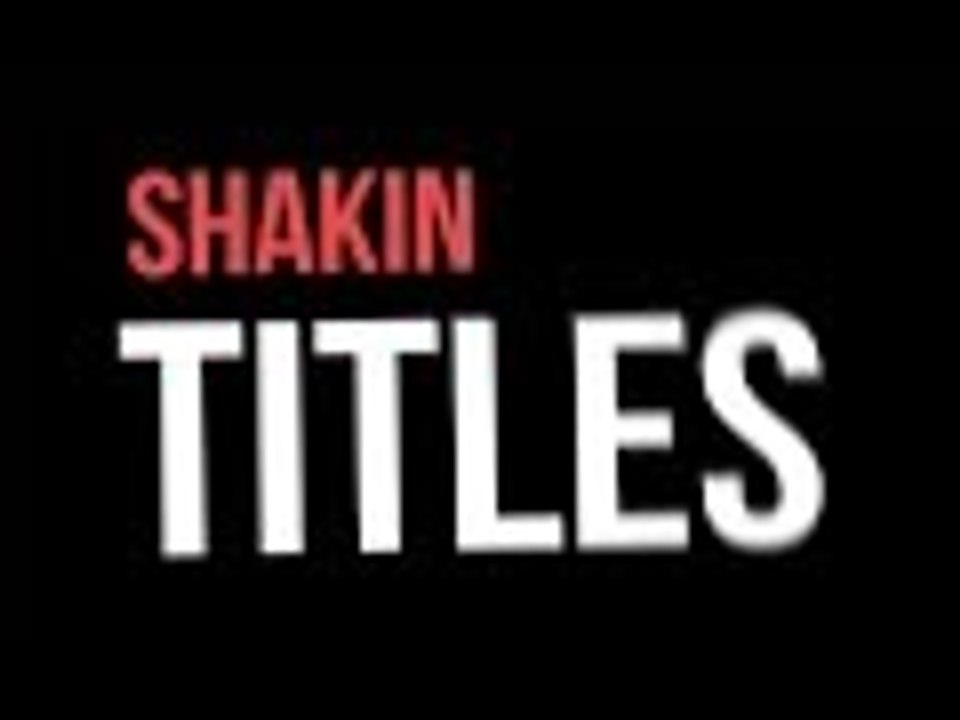 SHAKING Credit Titles │ After Effects TUTORIAL - Simple, Minimalistic AE TUTORIAL