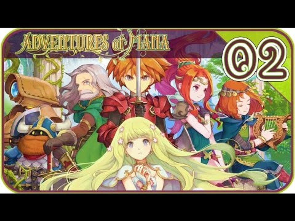 Adventures of Mana Walkthrough Part 2 (VITA) English ~ Final Fantasy Adventure Remake ~
