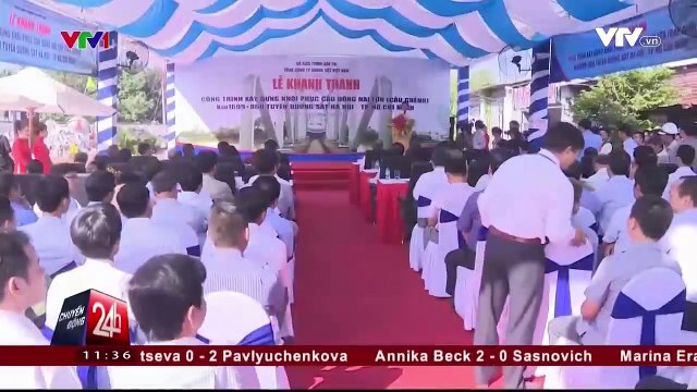 Sau 3 tháng thi công, cầu Ghềnh mới tại Đồng Nai đã chính thức được khánh thành.