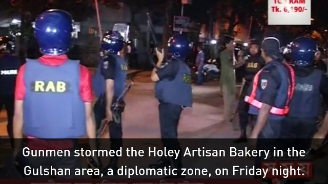 20 hostages killed in a siege at a cafe in Bangladesh