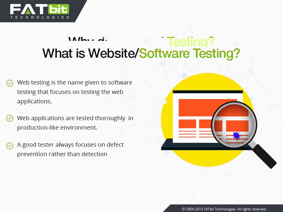 Professional website, mobile app & software testing services
