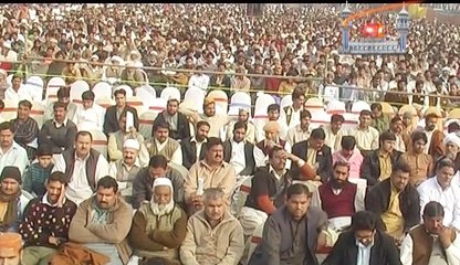 Sahibzada Sultan Ahmad Ali Sb speaking about 3 kinds of afflictions on us as Nation