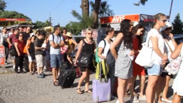 Balıkesir Ayvalık'ta Bayram Trafiği -3