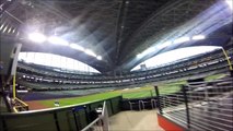 Ryan Braun Tossing Me a Baseball -- Cardinals at Brewers 4/24/15