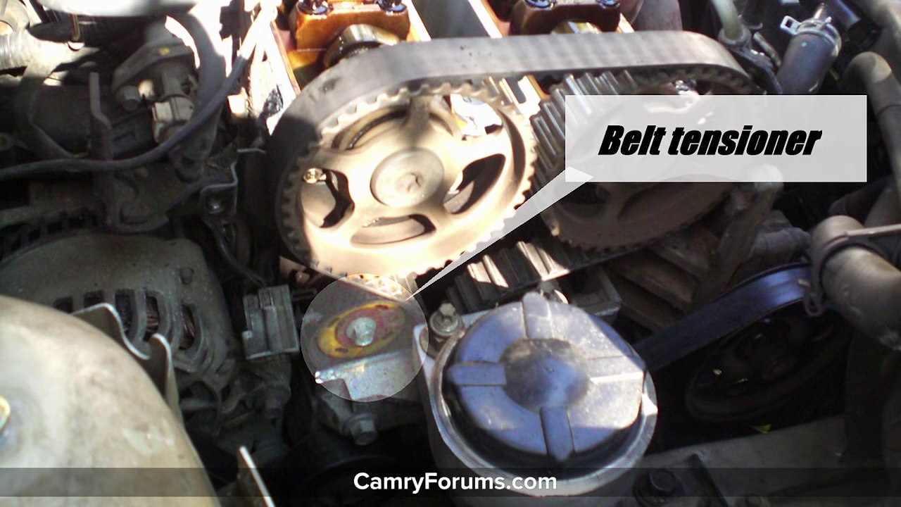 Change Serpentine Belt 2005 Toyota Camry