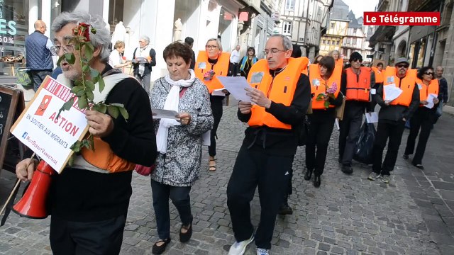 Vannes. Nuit debout : après les banquiers, les migrants morts